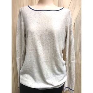 Anthro light sweater with speckles